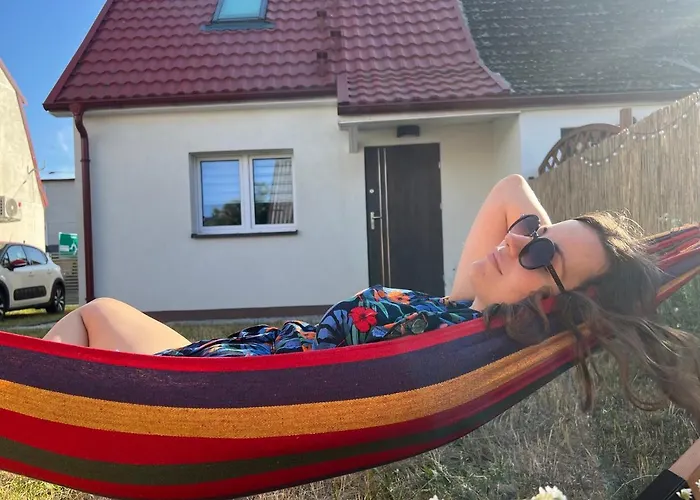 Rybaka - Wygodny Dom Z Podworkiem Łeba